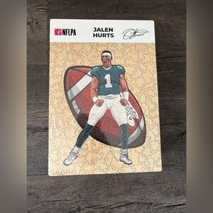 New - Iconic Jalen Hurts Philadelphia Eagles - 500 Piece Wooden Puzzle